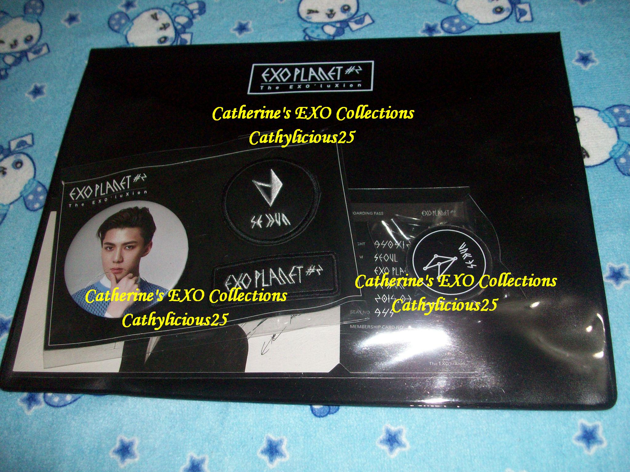 My EXO Planet #2 The EXO'luXion Concert Goods Tao and Sehun's 